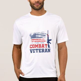 Combat Veteran Army Quote T-shirt