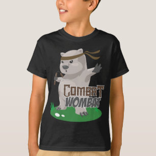Combat Wombat - Grappige Karate Wombat Martial Art T-shirt