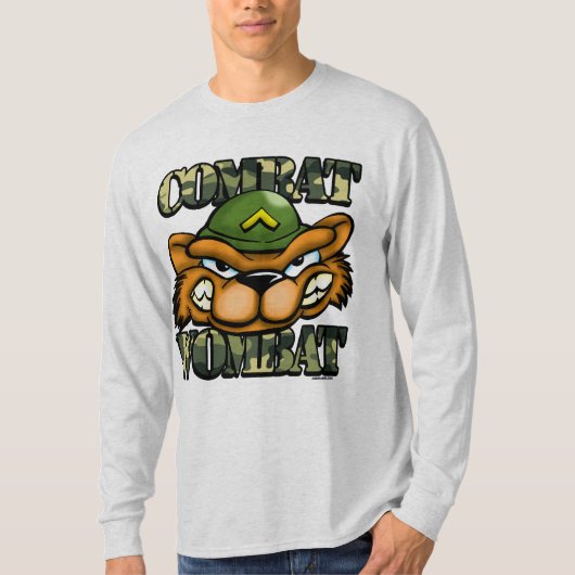 Combat Wombat T-shirt (Voorkant)