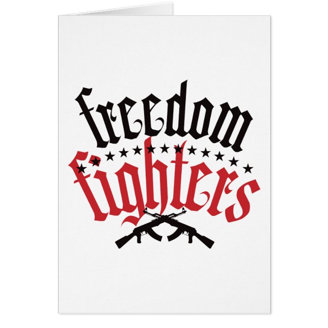 Combattants AK47 de liberté (Devant)