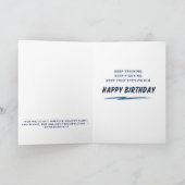 Combattez le bon combat Carte d'anniversaire de ca (Intérieur)