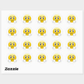 Combattons les Stickers Emoji Punching (Feuille)