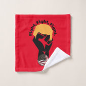 Combattre, combattre, combattre (Gant de toilette)