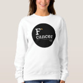 combattre le cancer sweatshirt (Devant)