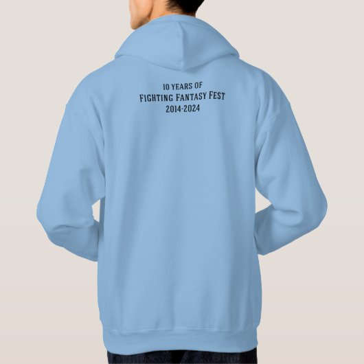 Combattre l'Imaginaire Fest 5 Sweat - shirt à capu (Dos)