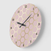 combe de miel à fausse feuille grande horloge (Angle)