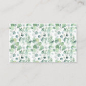 Combien de bonbons Portent Vert Douche Carte de je (Dos)