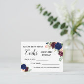 Combien de bouchons jeu anglais espagnol carte de  (Debout devant)