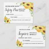 Combien de broches de sécurité jeu carte de douche (Devant / Derrière)