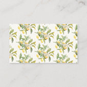 Combien De Citron Lit La Carte De Boîtier (Dos)