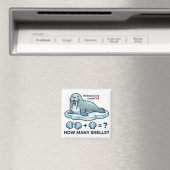 Combien de coquillages? – Magnet d'apprentissage d (In Situ (Lave-vaisselle))