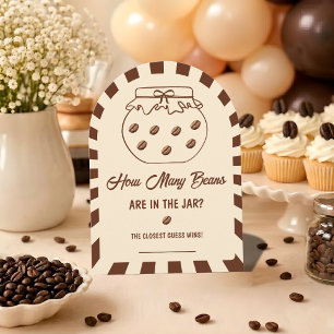 Combien de haricots de café Carte de jeu Baby Show