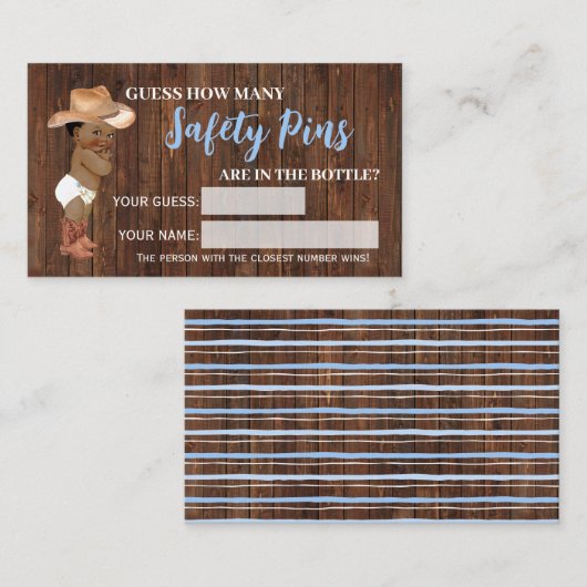 Combien De Pins De Sécurité Une Carte De Jeu De Do (Devant / Derrière)