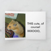 Combien mignons êtes-vous ? Carte de Valentines (Intérieur)