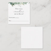 Combien sont dans la carte de boîtier Jar Shower (Devant / Derrière)