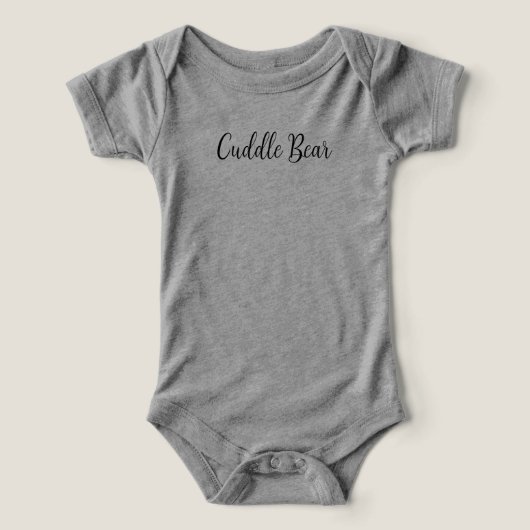 Combinaison bébé mignonne (Design Recto)