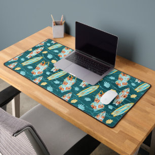 COMBINAISON DE BAIN VERTE & CORAIL, PLANCHES DE SU