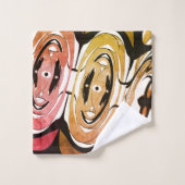 Combinaison de couleurs Extraordinaires Art modern (Gant de toilette)