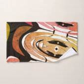 Combinaison de couleurs Extraordinaires Art modern (Serviette à main)
