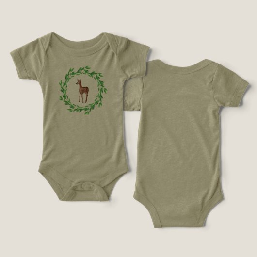 Combinaisons en coton unisex pour bébé (Design Recto & Verso)