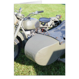 combinatie van militaire motorfietsen