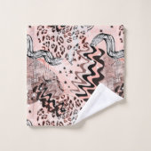 Combiné, ethnique, africain (Gant de toilette)