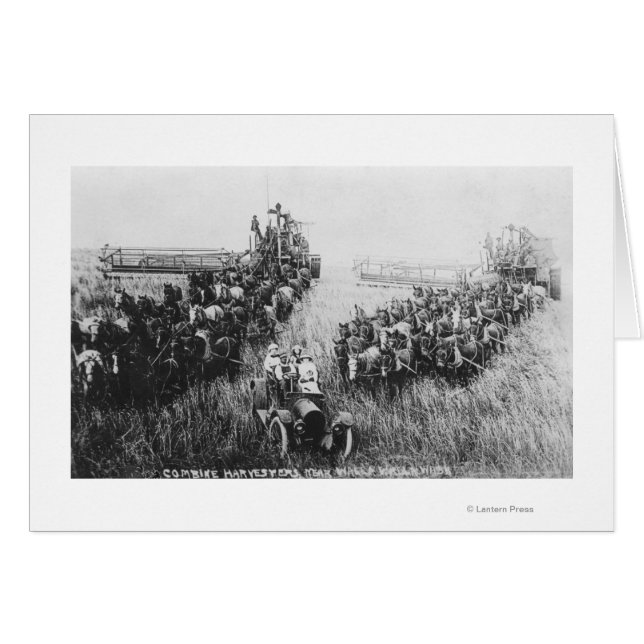 Combineer Harvester Scene (Voorkant Horizontaal)