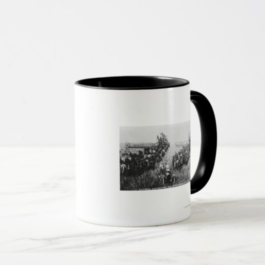 Combineer Harvester Scene Mok (Voorkant rechts)