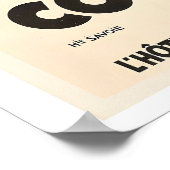 Comblou Ski Lift France Vintage Ski Poster (Coin)