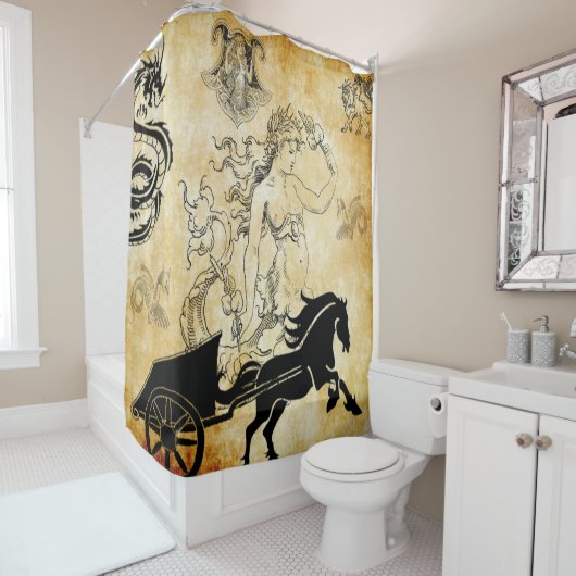 combo 25 douchegordijn (In situ)