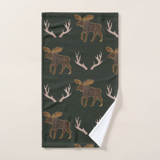 combo Antler & Moose (Serviette à main)