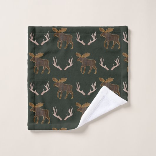combo Antler & Moose (Gant de toilette)