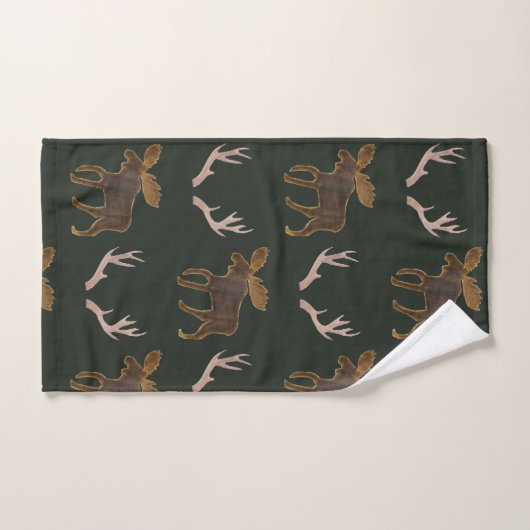 combo Antler & Moose (Serviette à main)