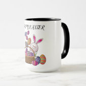 Combo de Pâques deux tonneaux. Mug (Devant droit)