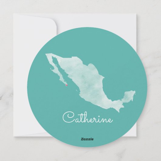 Combo Menu & Place Card | Menu Mariage 4 cours (Dos)