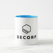 Combo Mok - 11 oz, blauw (Midden)