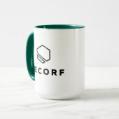 Combo Mok - 15 oz, groen (Voorkant links)