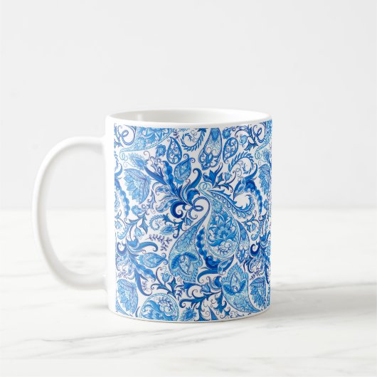 Combo Mok - Paisley in Blue en White (Links)