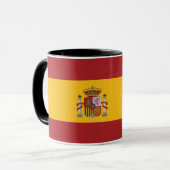 Combo Mok van het Koninkrijk Spanje Vlag (Voorkant links)