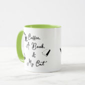 Combo Mug 11 oz (light green) Mok (Voorkant links)