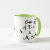 Combo Mug 11 oz (light green) Mok (Voorkant rechts)