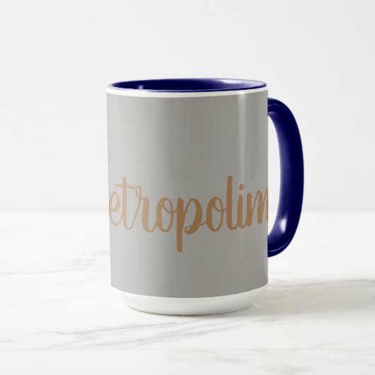 Combo Mug 11 oz. par Metropolim (Devant droit)
