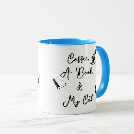 Combo Mug 11 oz (sky blue) (Devant droit)