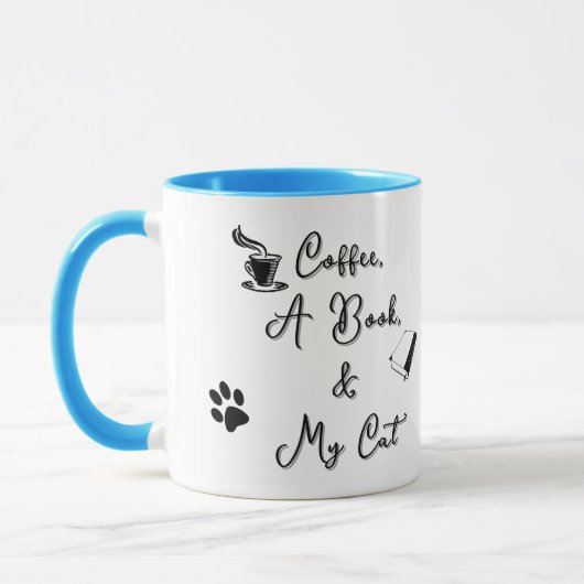 Combo Mug 11 oz (sky blue) Mok (Links)