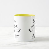Combo Mug 11 oz (yellow) (Centre)