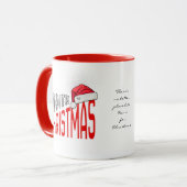 Combo Mug 11oz : It's Christmas (red) (Devant gauche)