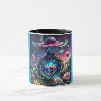 Combo Mug, 11oz (Twilight Flower-6) Mok