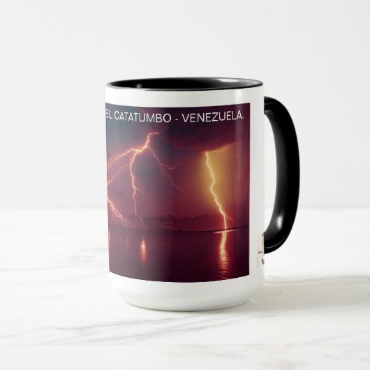 Combo mug 1 de Relámpago del Catatumbo. (Devant droit)