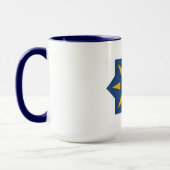 Combo mug  444 g blanc/ bleu marine  UE (Gauche)