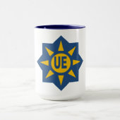 Combo mug  444 g blanc/ bleu marine  UE (Centre)